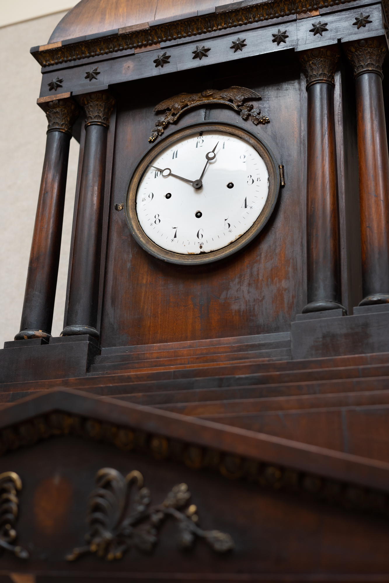 Barristers Desk with clock