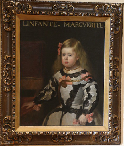 Copy of Infante Marquerite (Velasquez) by Charles Atherton Cumming copy