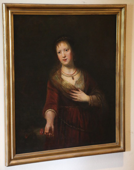Copy of Saskia (Rembrandt) by Charles Atherton Cumming copy