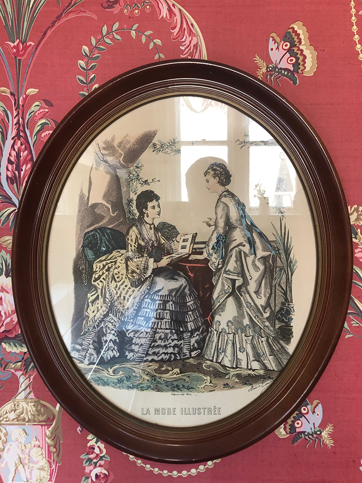 La Mode Illustree Picture Pink Ladies Room