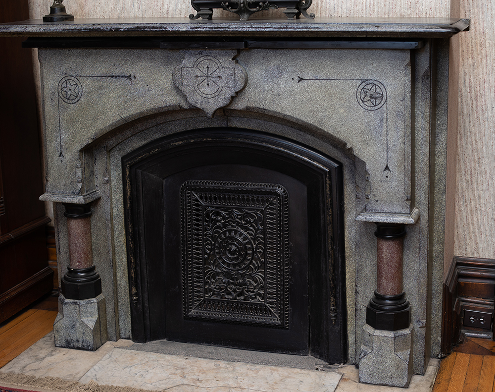 Library fireplace copy