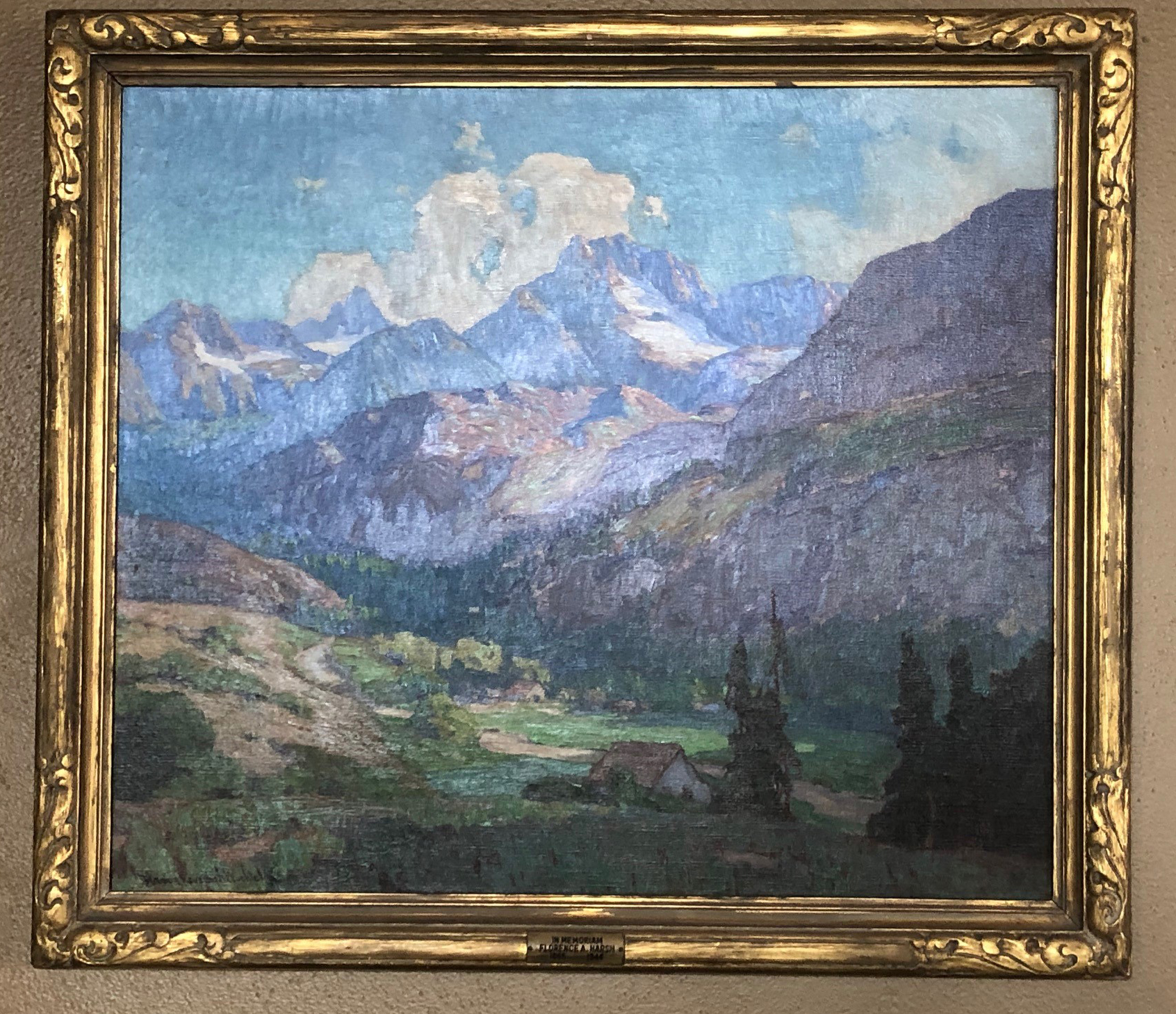 Mining Camp by Marian Kavanagh Wachtel