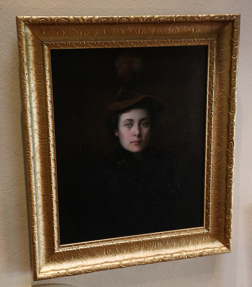 Portrait of a Lady by Clarence Edgar Baldwin