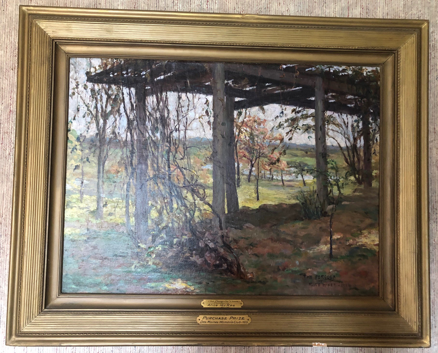 The Pergola by Alice McKee Cumming Library