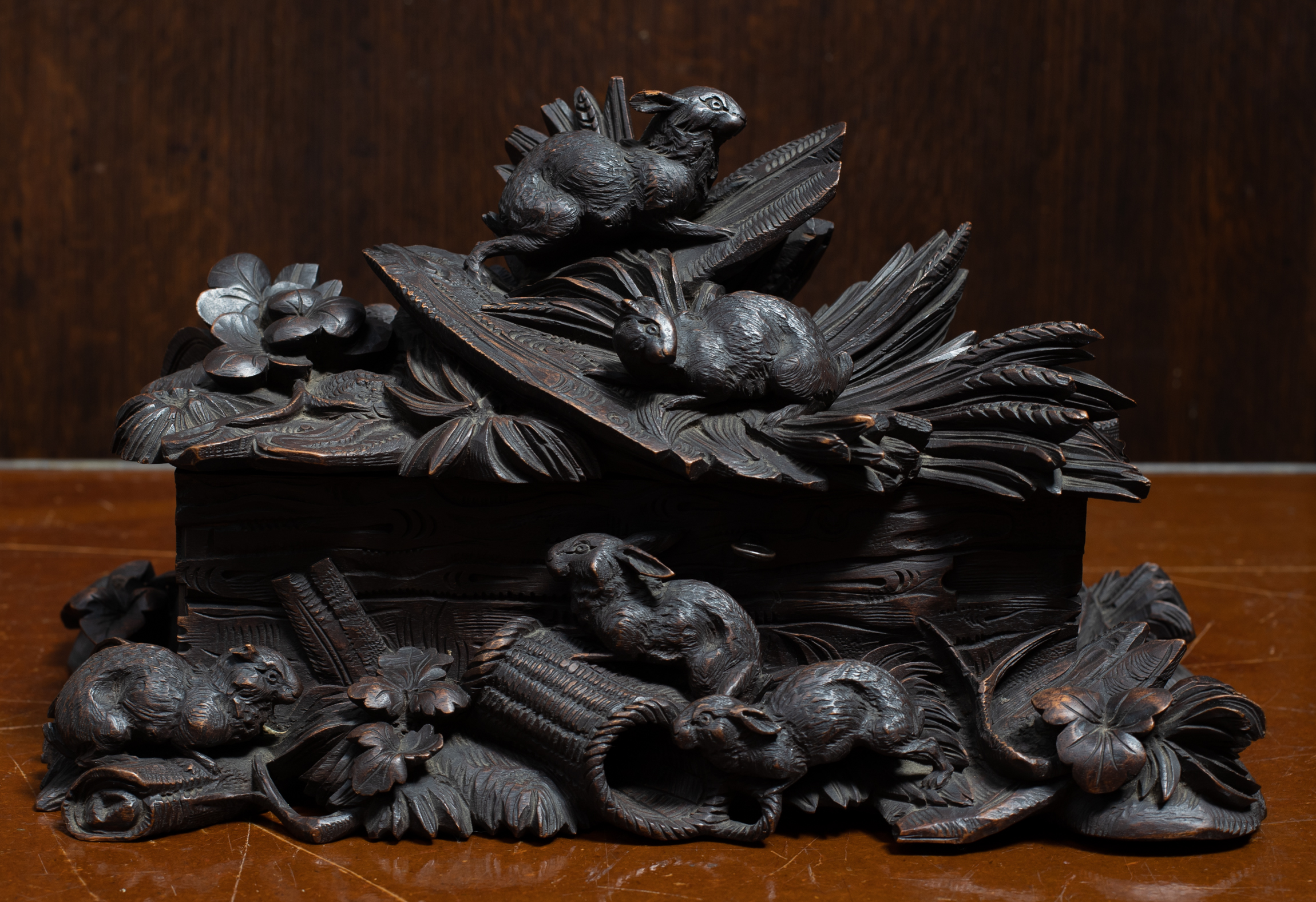 Carved box