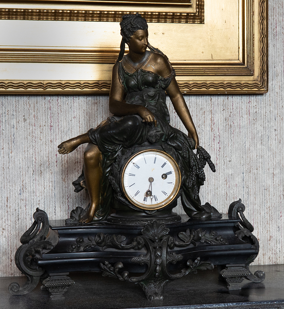 Clock woman