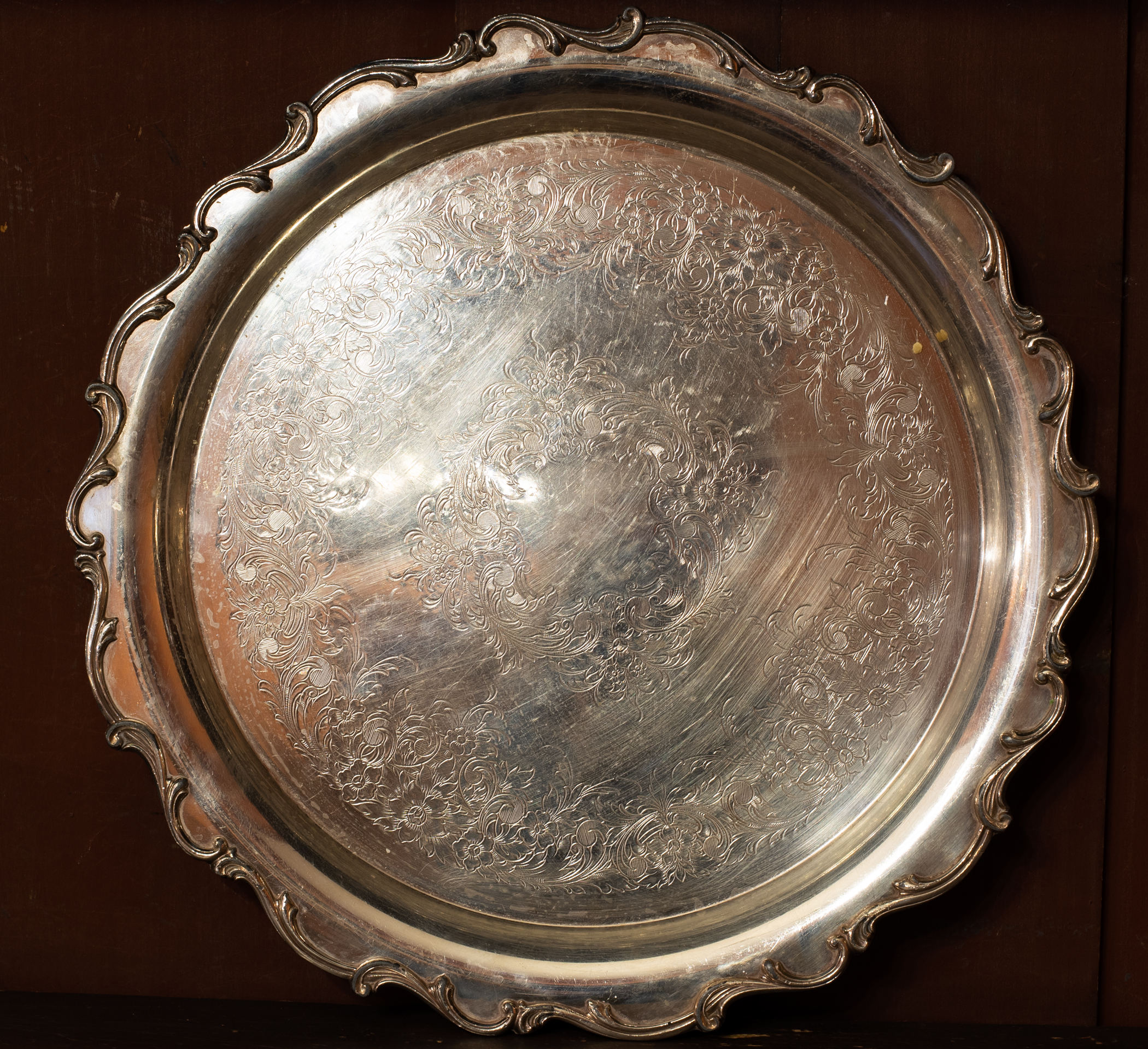 Silver tray mrs moon