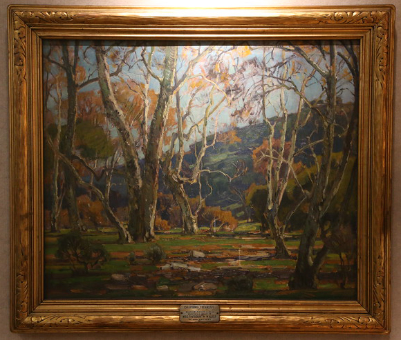 California Sycamores by William Wendt copy