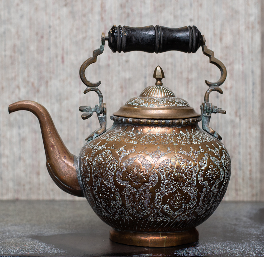 Teapot Lebanon brass